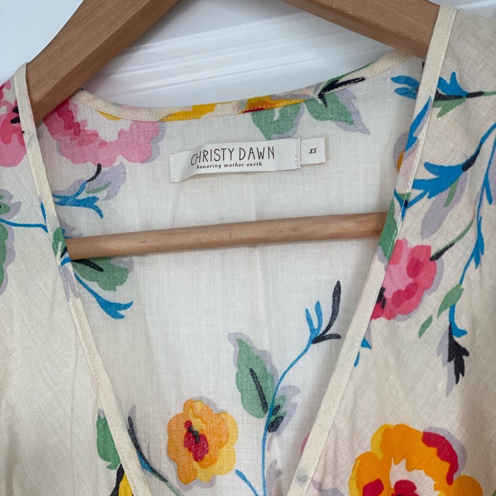 🚨 S O L D 🚨 Christy Dawn Desert 🌵 Bloom Dahlia Dress XS - Picture 6 of 16